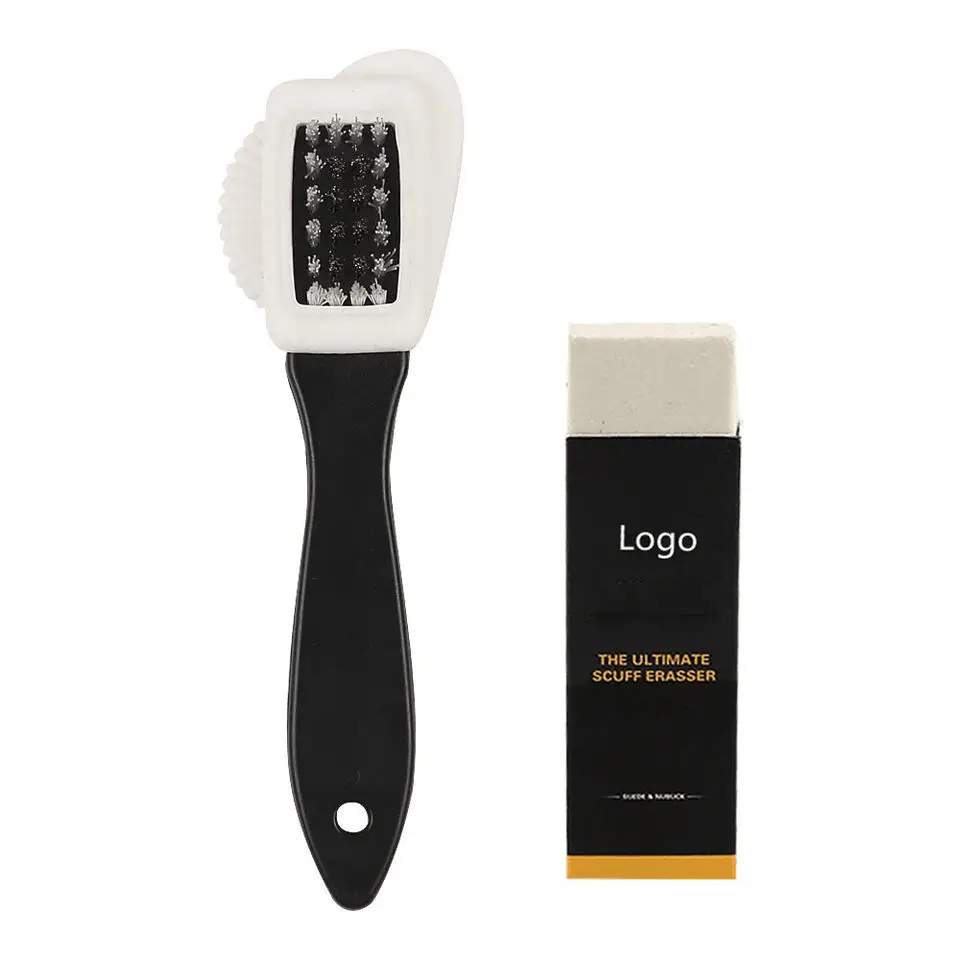 Cleaning Eraser Stick Suede & Nubuck 4-Way Shoe Brush Premium Shoe Cleaner KitPopular