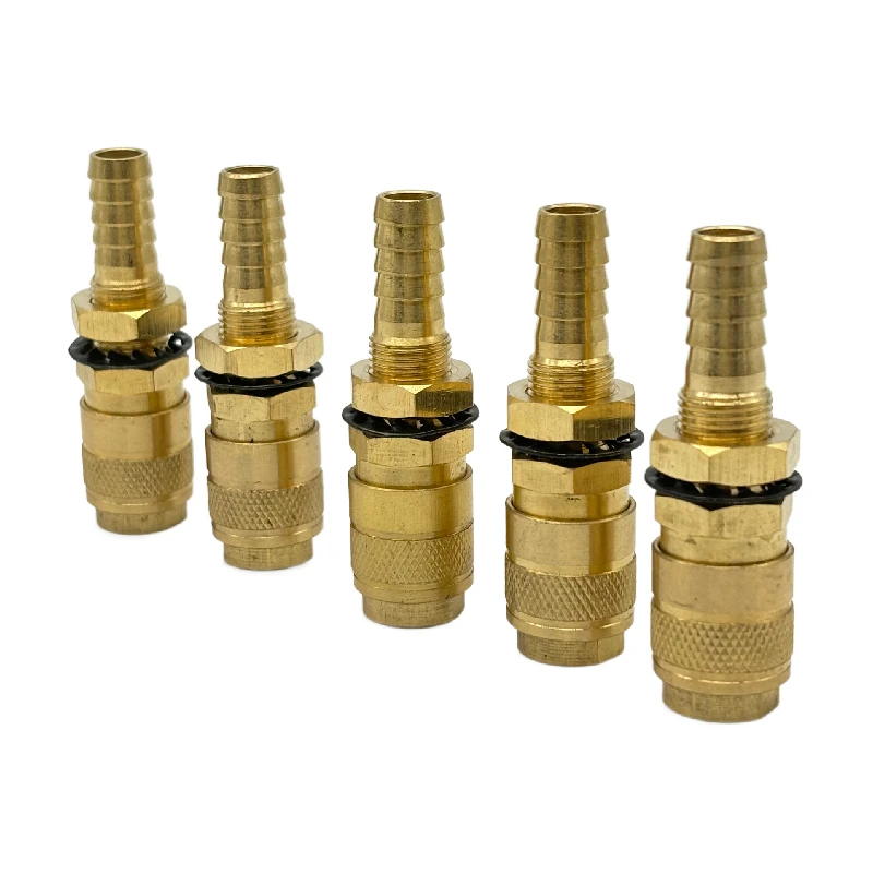 Tig Welding Water Cooled Quick Connector 6MM with Yellow Circle