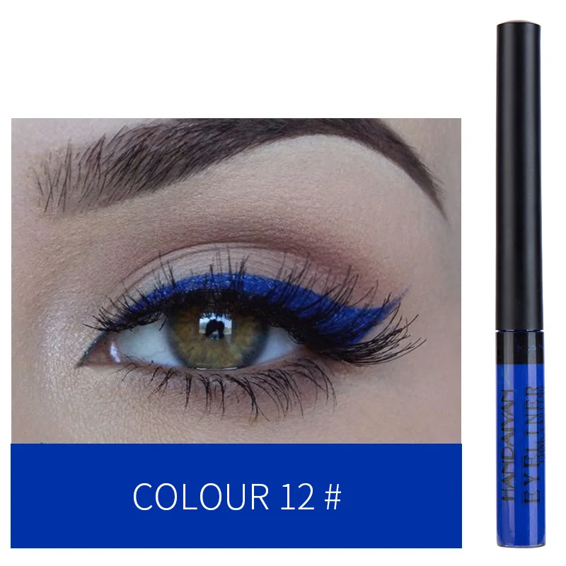 1pcs Long Lasting 42 Colors Matte Waterproof Eyeliner Pencil Natural Sweat Proof Color Liquid Eyeliner Beauty Make-up Cosmetics