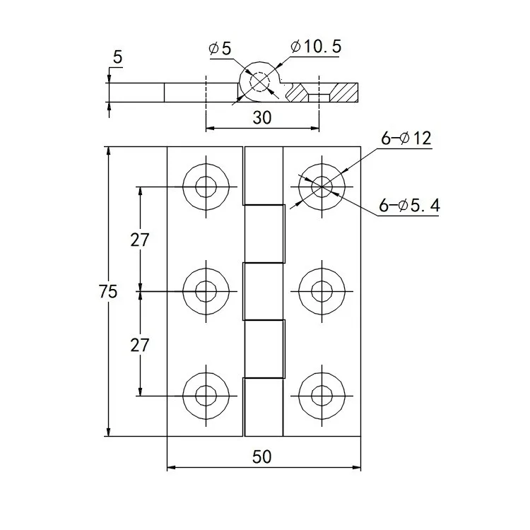 furniture accessories for caravan stainless steel hinges/furniture hinges/hinges
