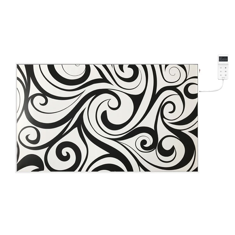 600W Bathroom New ERP Carbon Crystal Wall Far Infrared Carbon Heating Heater Panel