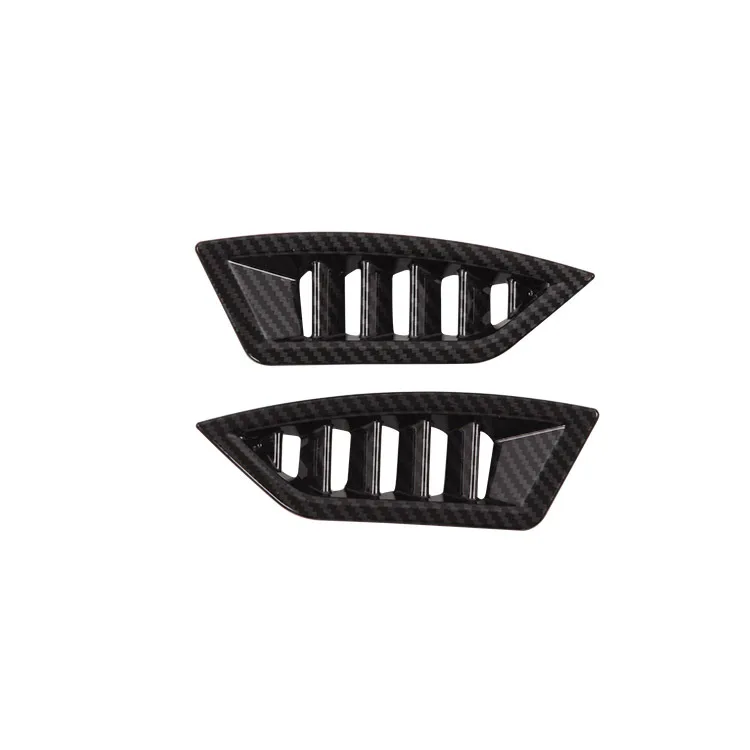 Carbon Fiber ABS Frame Stickers Protective Cover Trims For Subaru Forester 2019 Car Interior Decoration Accessories