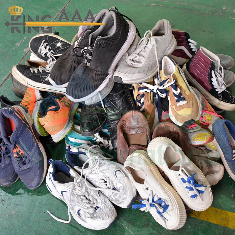 Sepatu sport bekas shoe making machines для домашнего использования подержанная обувь-Германия продажи в Калифорнии Таиланд
