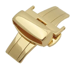 316L Deployment Clasp For Watch Strap Folding Butterfly Stainless Steel Watch Buckle