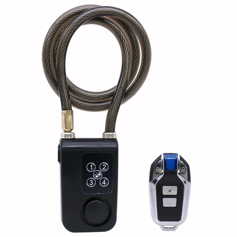 smart locks factory wholesale OEM electric bicycle anti-theft lock electric scooter salarm bike lock