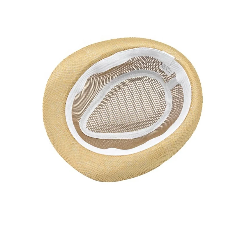 Индивидуальная дешевая Летняя Пляжная Соломенная пляжная шляпа оптом Панама унисекс шляпа