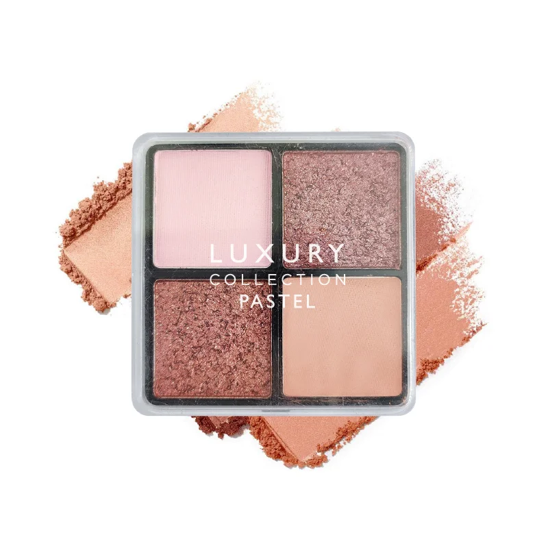 BBC four-color eyeshadows pallet shimmer eyeshadow makeup palletes