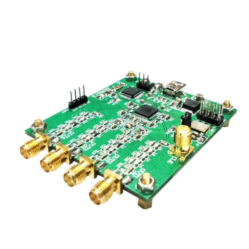 AD9959 4 Channel DDS Module RF Signal Source Generator AT Command Serial Port Output Sweep Frequency AM