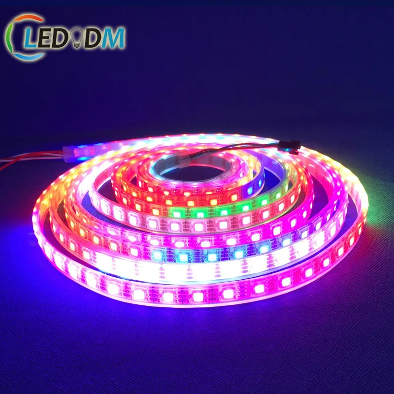  Пиксельная Светодиодная лента SK6812 WS2801 WS2813 WS2815 RGB RGBW Magic Digital Dream