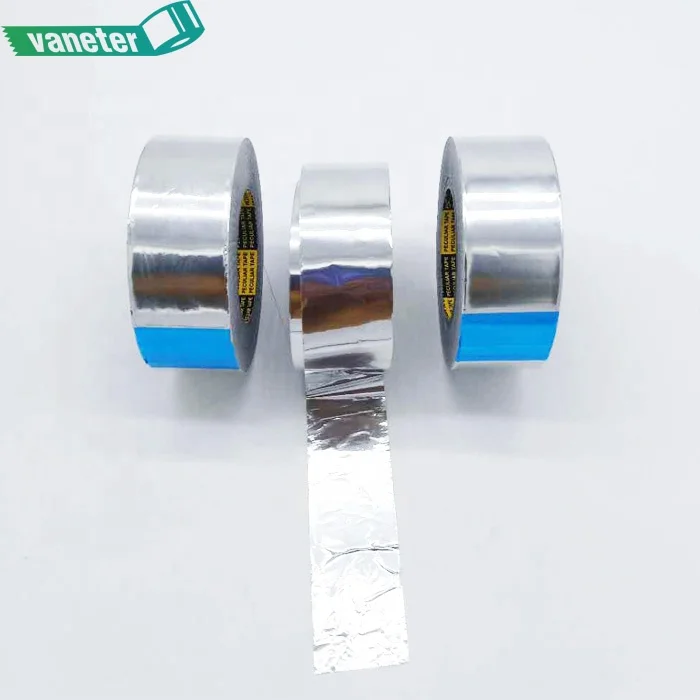 Heavy Duty Aluminum Foil Duct Tape, Metal Shielding Protection Adhesive Sealing Duct Tape for Metal Pipes, Air Vents