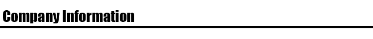 Company Information
