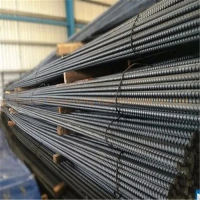 ASTM A615 Grade 60 SS400 S355 HRB335 HRB400 HRB500 hot rolled steel rebar Iron deformed steel bar rod for building construction