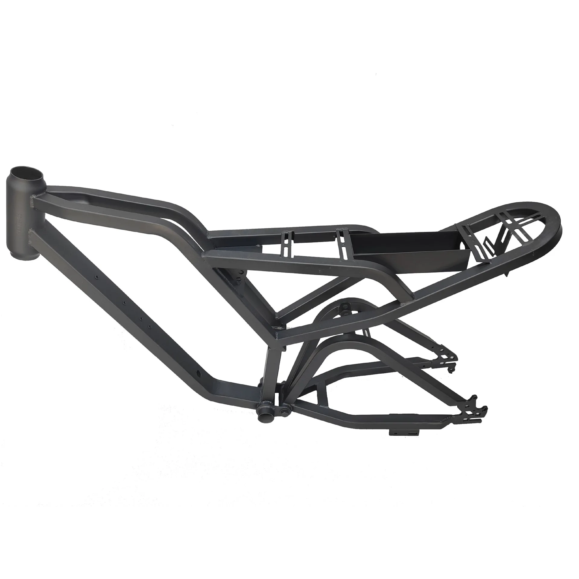 Hot sale 20 inch high carbon steel  electric bike frame soft tail shock absorption snow electric bike frame electric bike frame