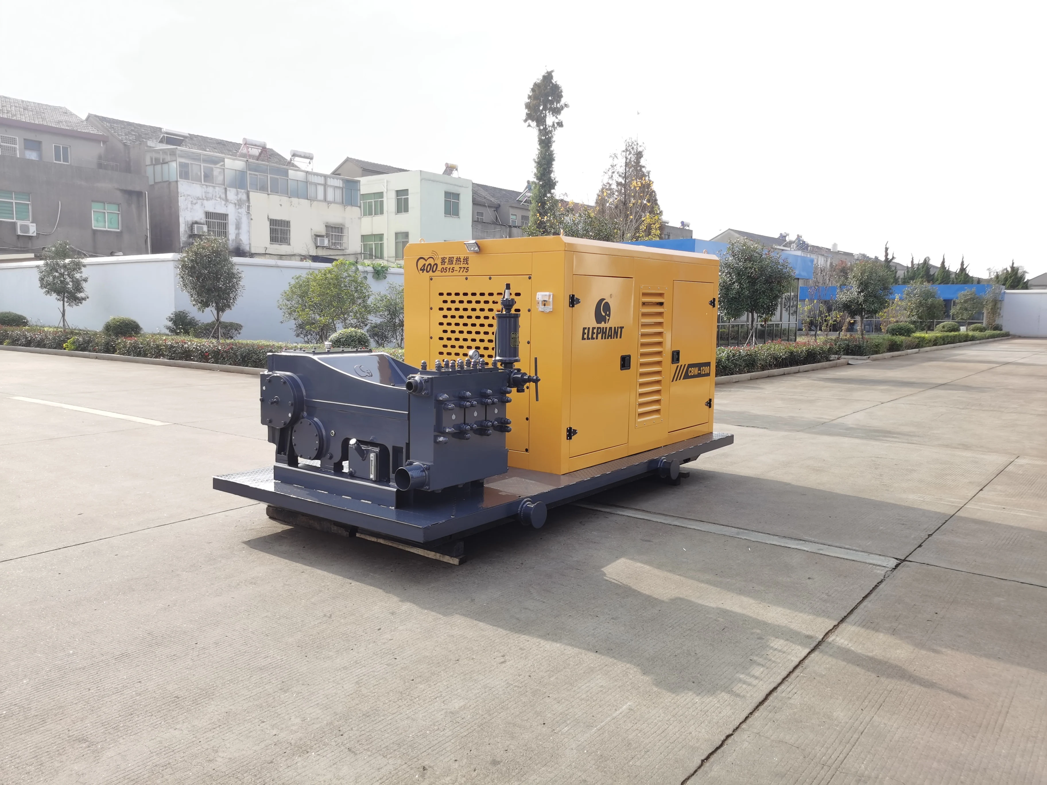 
Drilling rig drill powered Elephant mud pump CBW-1200 