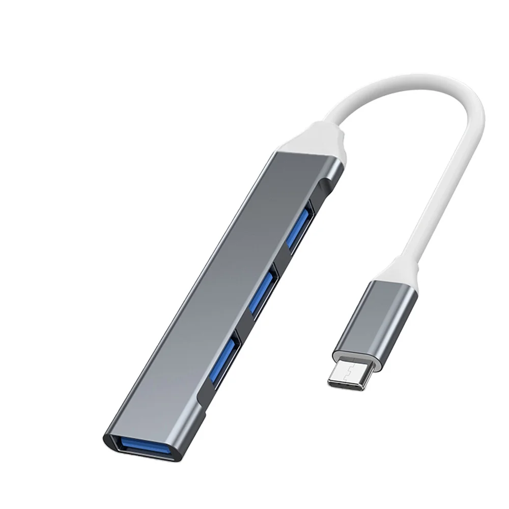 4Port USB 3.0 Hub USB Hub High Speed type c Splitter 5Gbps For PC Computer Accessories Multiport HUB 4 USB 3.0 2.0 Ports