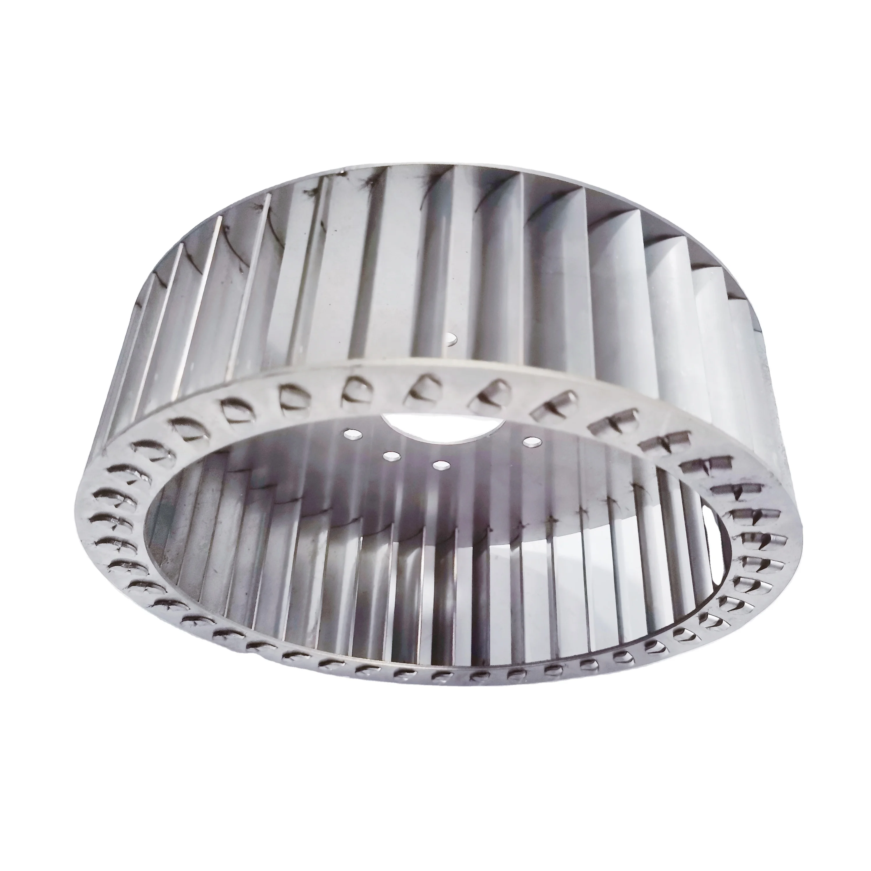 Aluminum centrifugal axial flow fan coil blades blower motor impeller