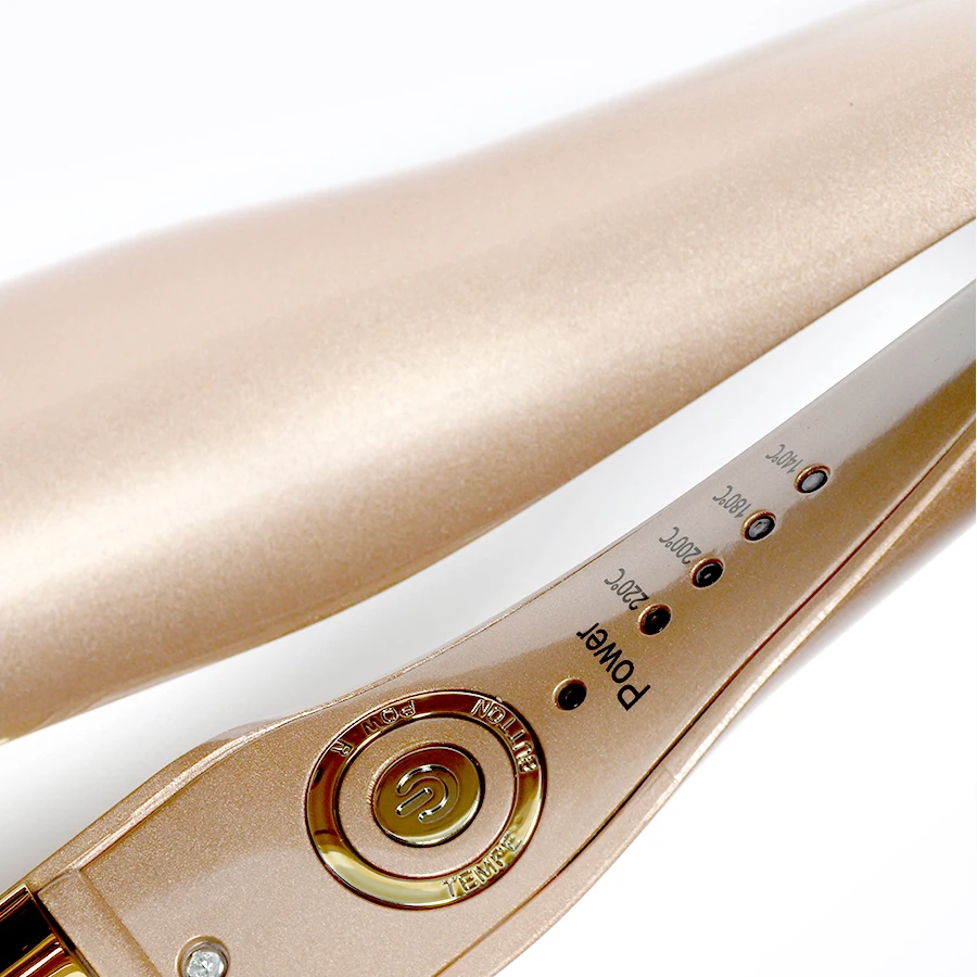 high quality flat irons hair curly iron 2 in 1 Titanium Anion hair straightener manufacturer curling wand Iron travel machine