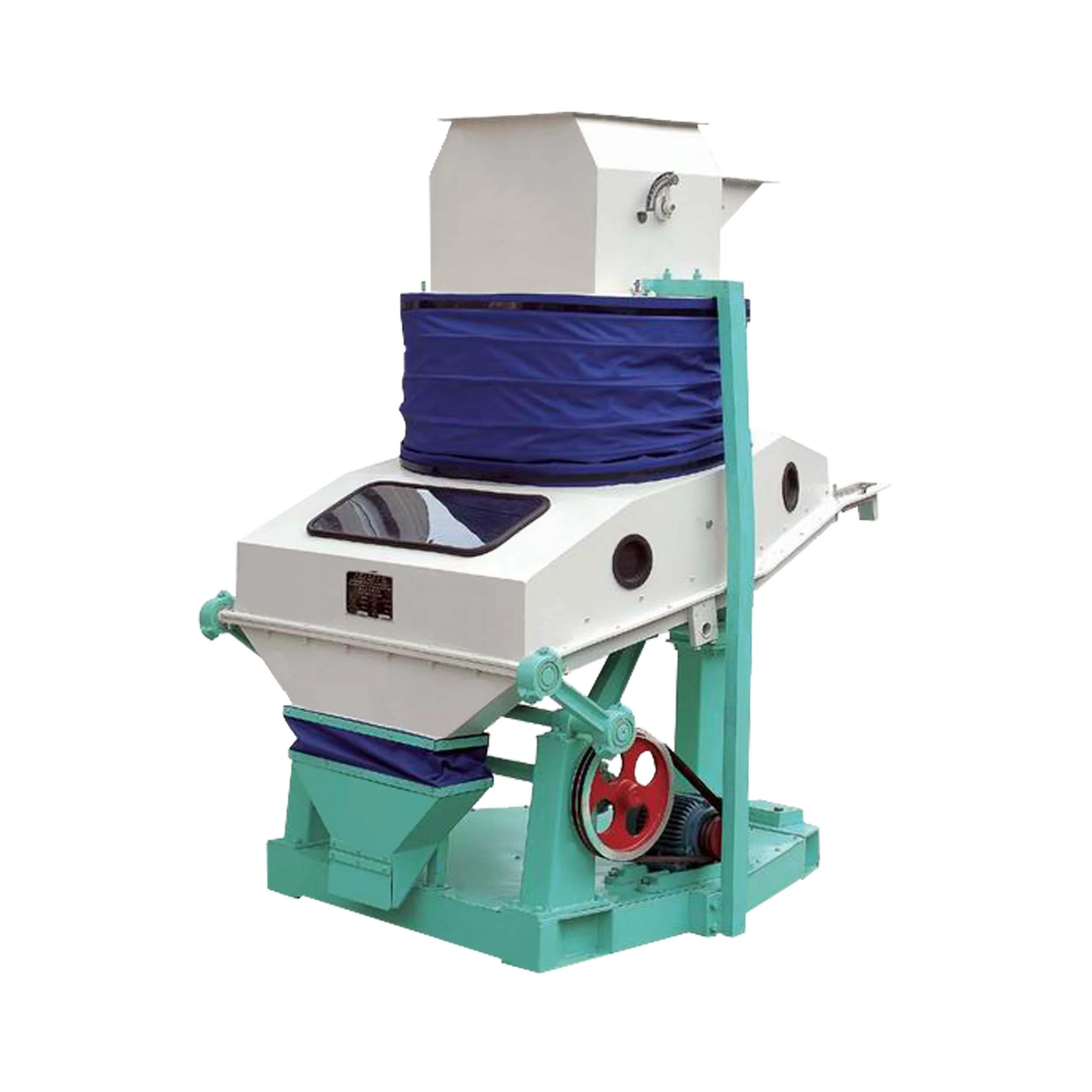 5-7T/H TQSX100 paddy destoner machine stone cleaning machine for rice mill plant