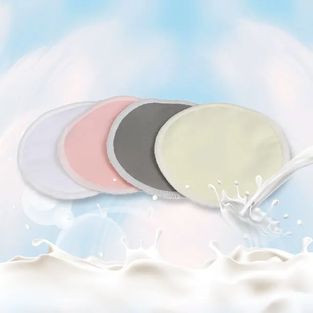 breast pads reusable  Cotton material breastfeeding washable nursing pads convenient soft breast pads