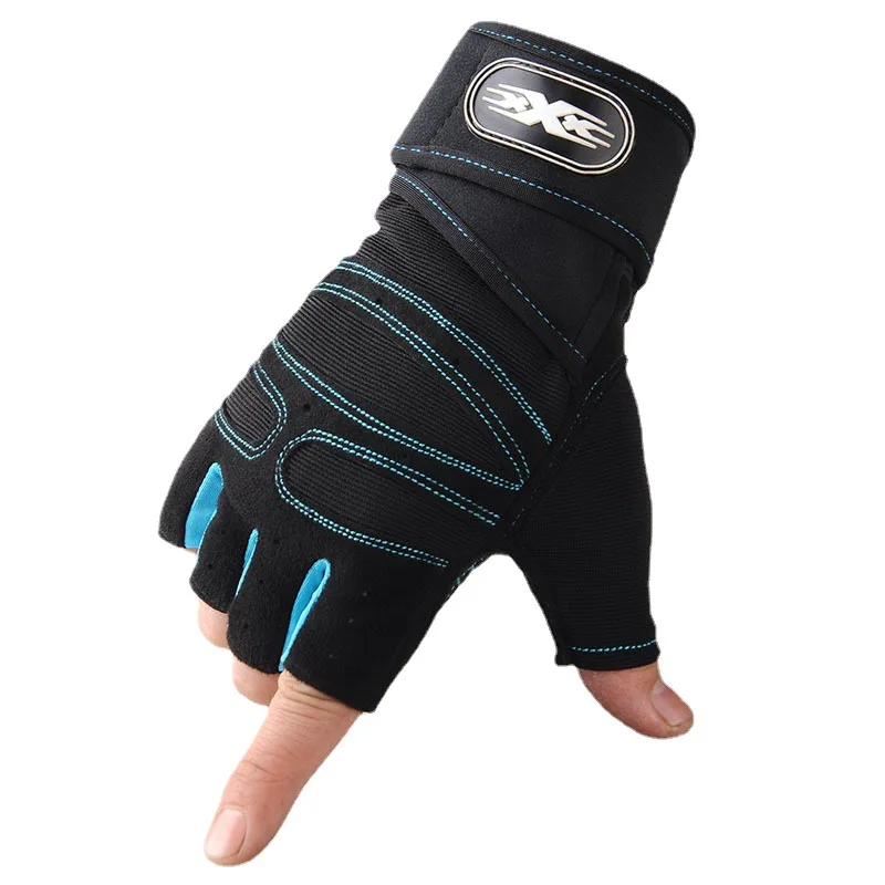 Customized Logo Weightlifting Gloves For Gym Men Women Available Workout Fitness weight lifting Gym Gloves