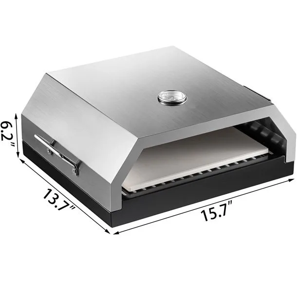 Portable modern small stainless steel indoor pizza oven for kitchen