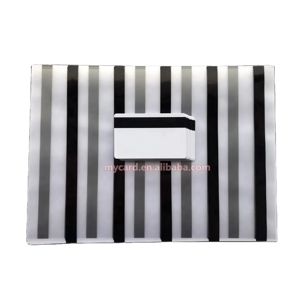 Good Quality Hico Magnetic Stripe laminate Sheet for PVC Card Laminating