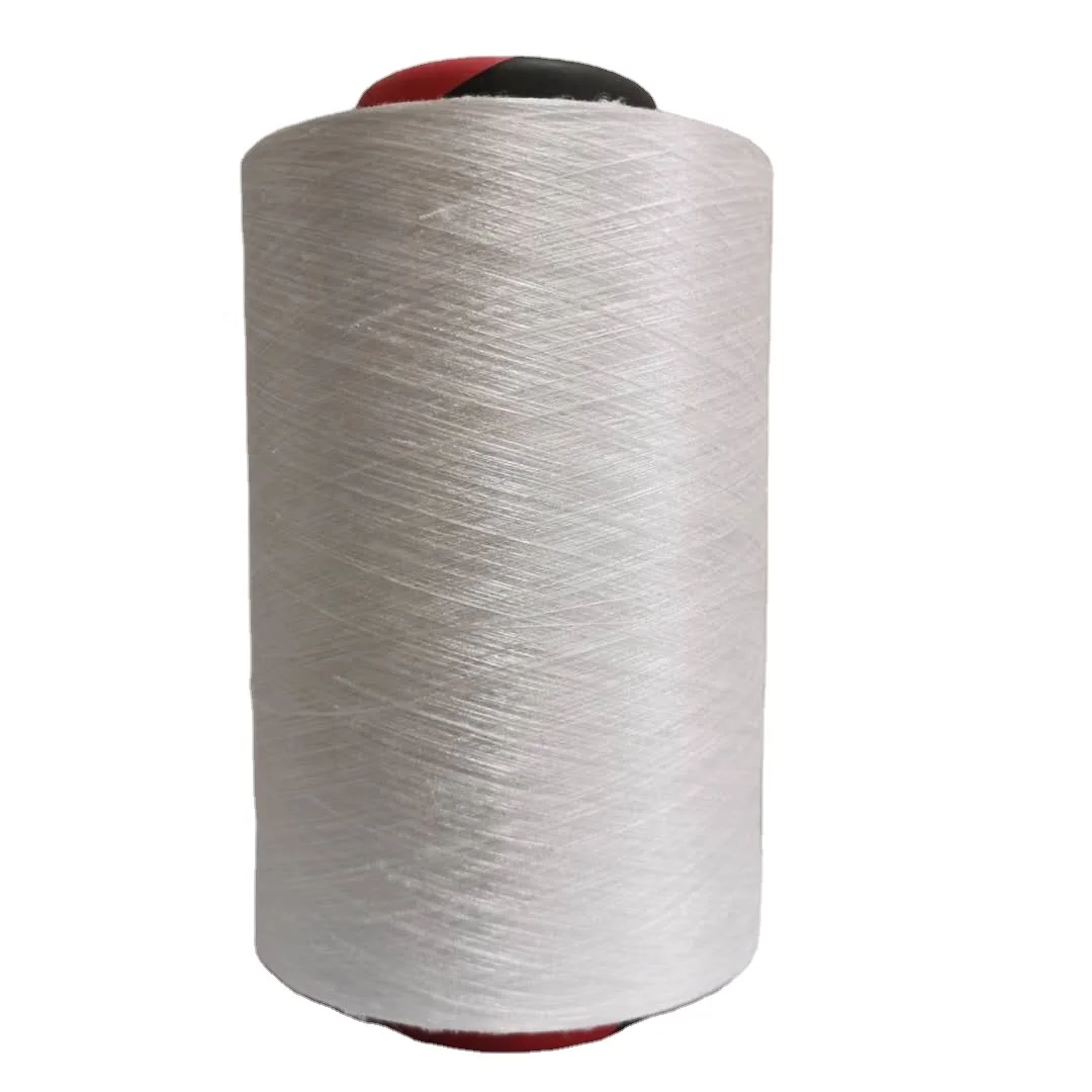 Stock DTY 75D/36F grey anti Bacterial Far infrared Heating polyester dope dyeing yarn high color fastness for T shirt fabric
