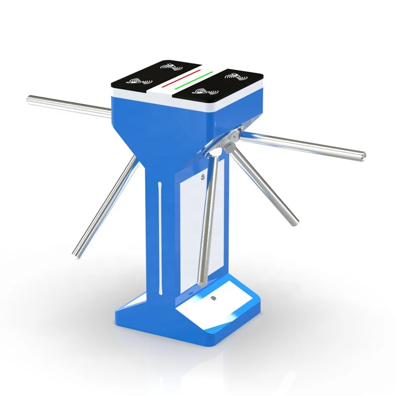 Double Arm Vertical Tripod Turnstile Gate for Gym Turnstile Access Control of Pedestrian Passage