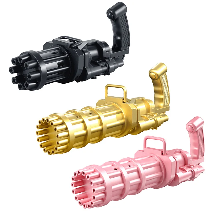 2021 Yohi New Popular Plastic Machine Gun Toy Boy Bubbles For Kid Bubbles For Kids Toys Wholesale Pistola De Burbujas