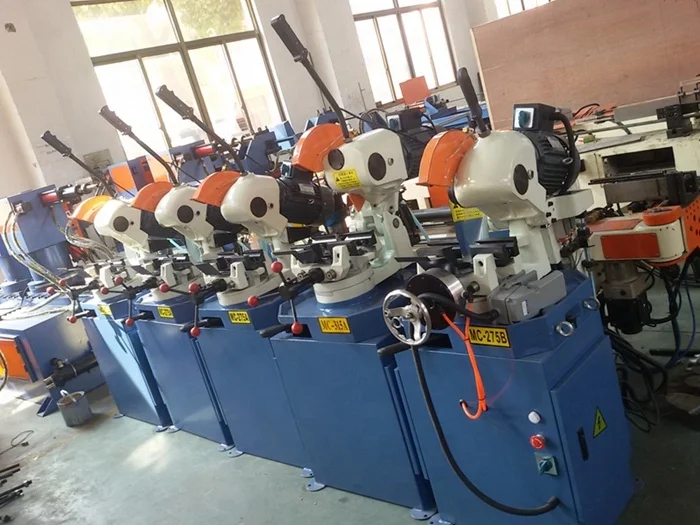 MC-315A Manual type universal saw blade disc cutting machine for tubes