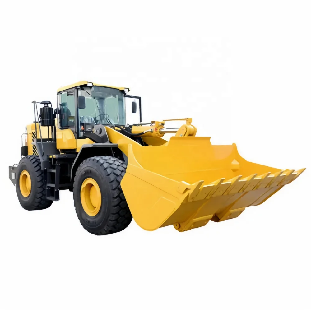 China 6 TON 7 TON 8 TON 9 TON Mini Front Wheel Loader with Bucket for Sale