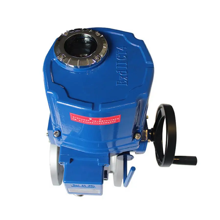 ANSI 150LB Explosion Proof Flange Electric Ball Valve Regulation type 4-20mA Stainless steel 304
