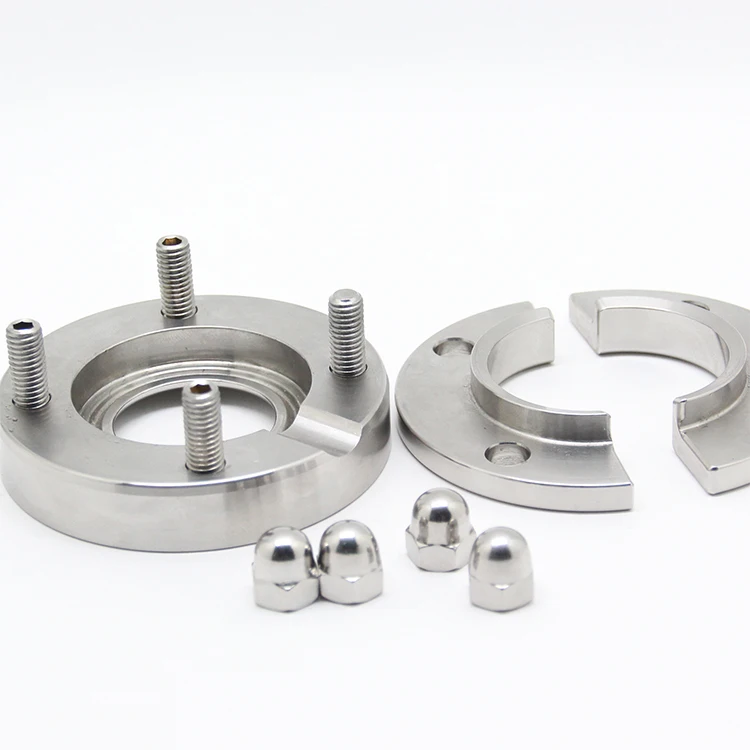 Oem Custom Cast Stainless And Aluminum Pipe Flanges Pipe Floor Flange Flanges Asme