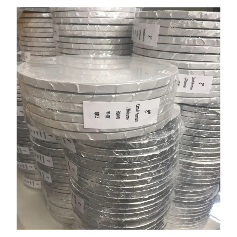 CUSTOM SIZE AND THICKNESS CAKE BASE BOARD CAKE DRUM