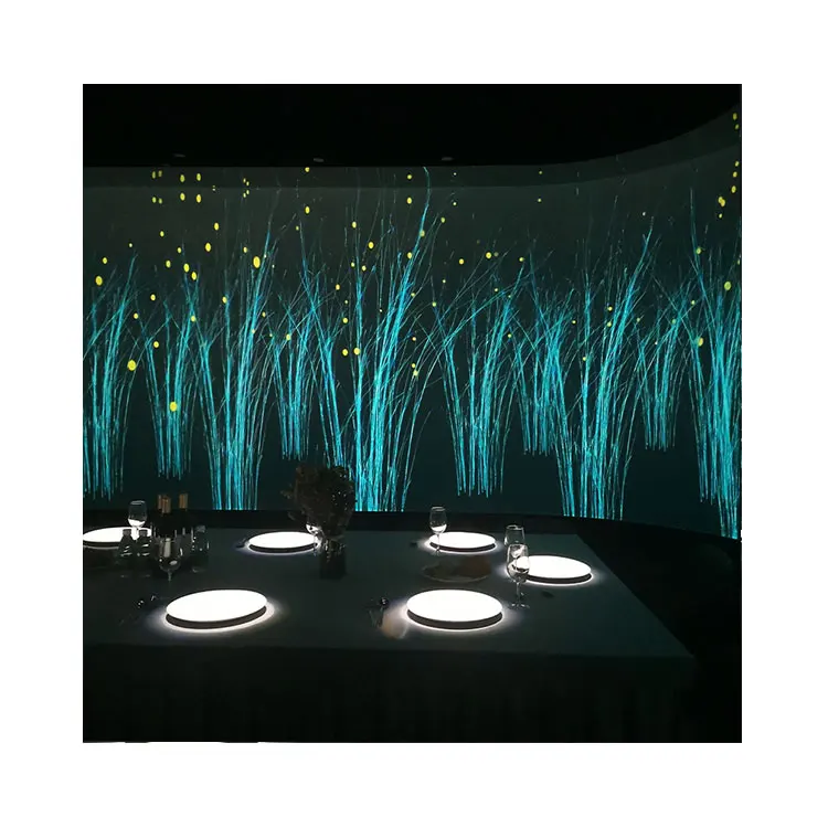 Interact Led Immersive Holographic Video Interactive Projection Dynamic Display Virtual Reality  Immersion Restaurant