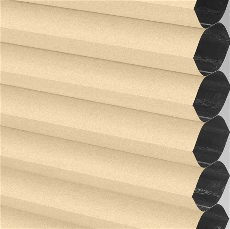Amytong Shades Blackout Pull Down Honeycomb Blinds for Room Darkening Aluminum Cellular Blind