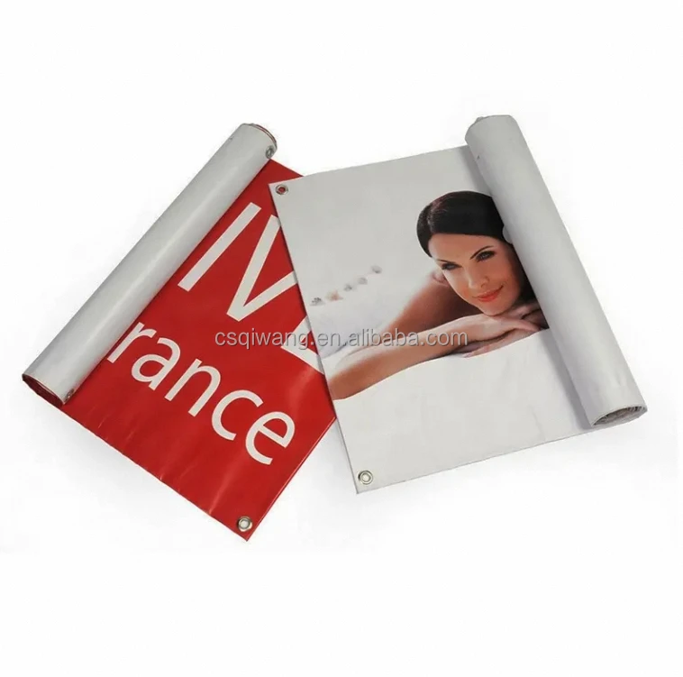 Custom Outdoor Retractable Banner Stand Business Pull-Up Banner with Custom Material for Insurance Street Advertising