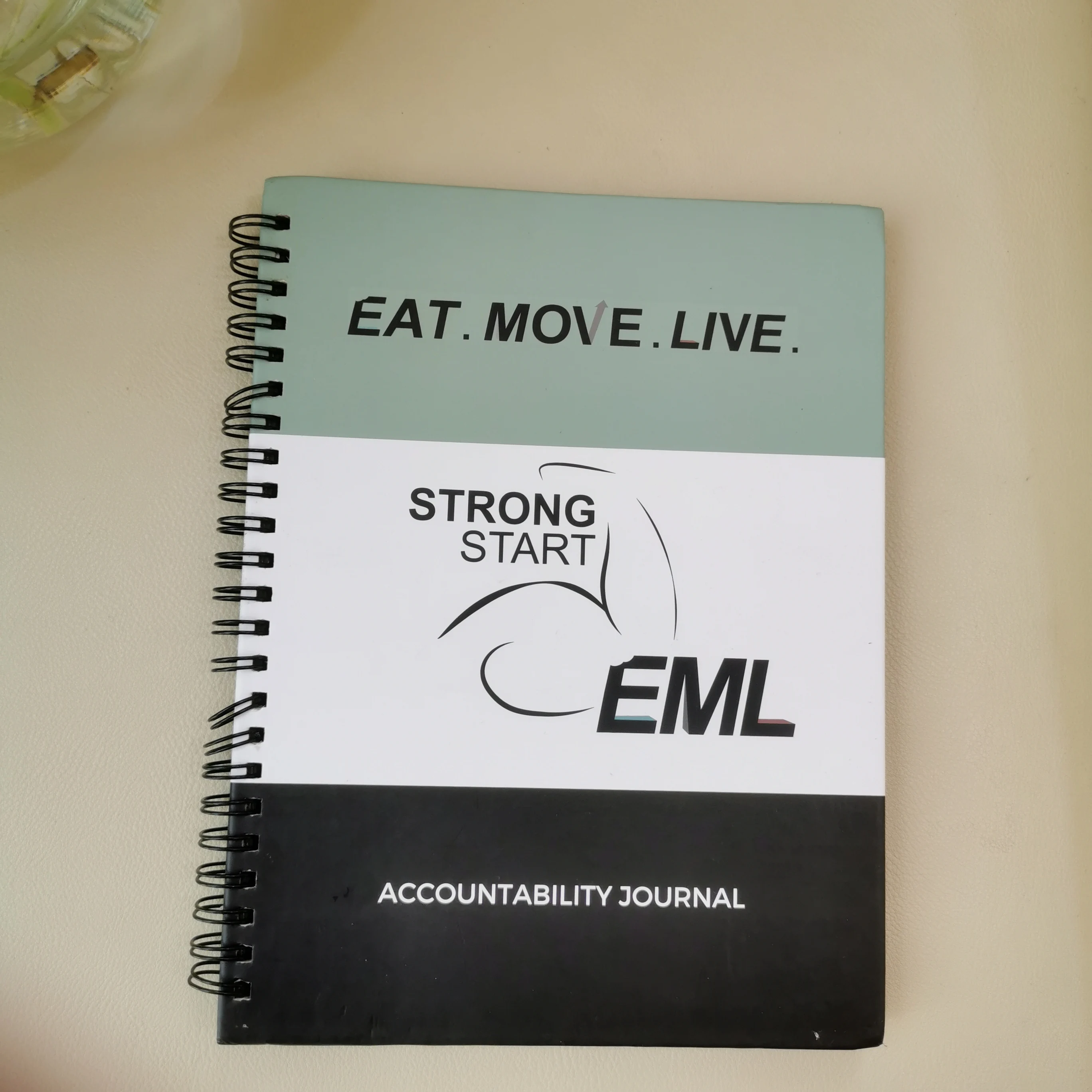 Free Sample Small MOQ Spiral Bound A4 A5 Notebooks Custom 120g Spiral Ring Notebook With Logo