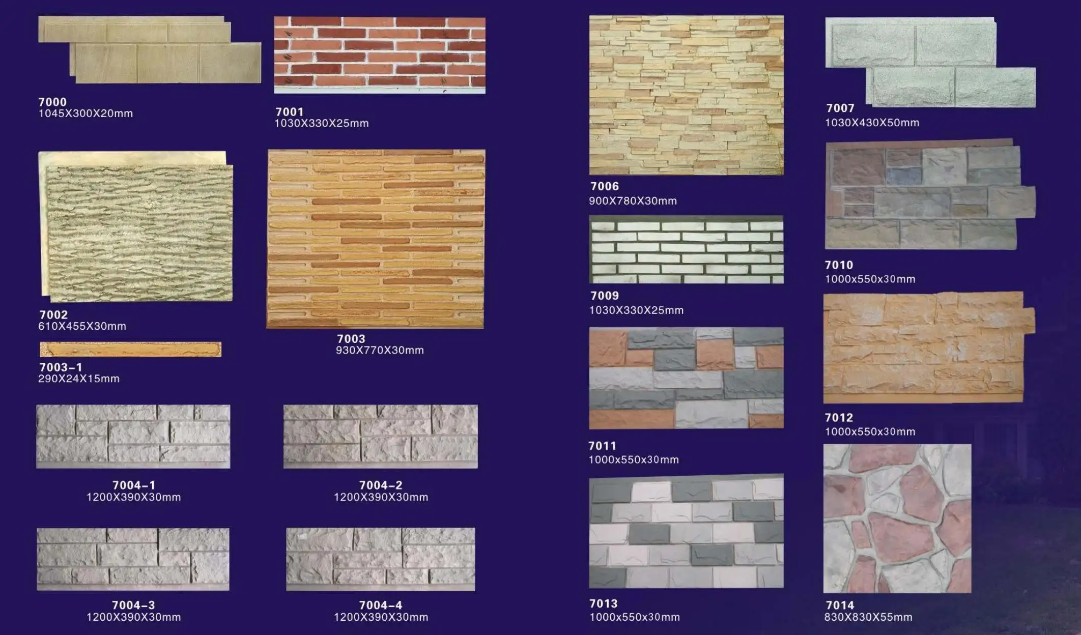 Manufacturer Custom polyurethane artificial Wall Panels cultured stone Faux Stone panels for house decoration