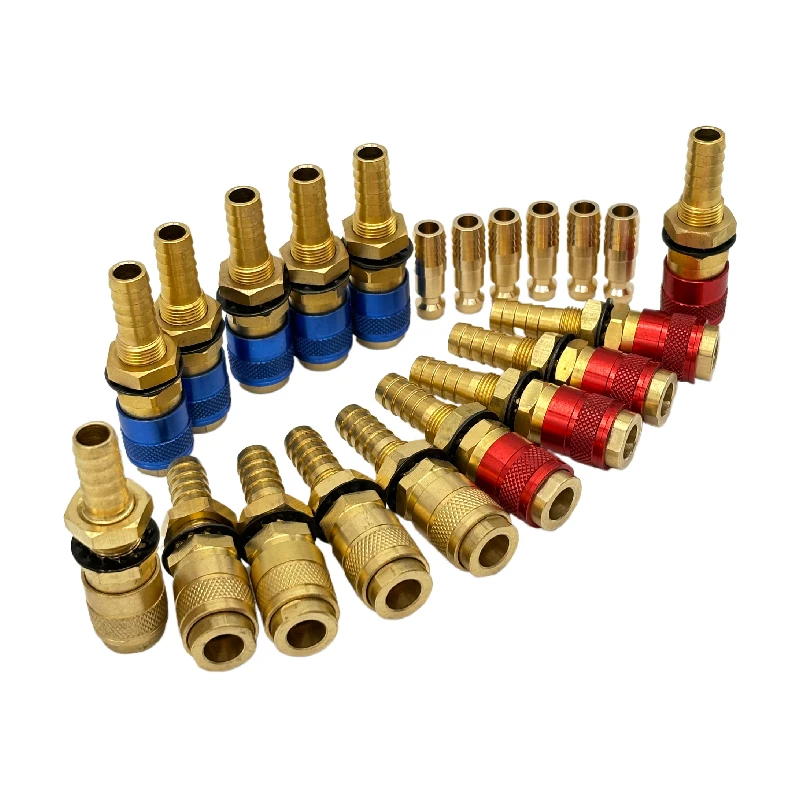 Tig Welding Water Cooled Quick Connector 6MM with Yellow Circle