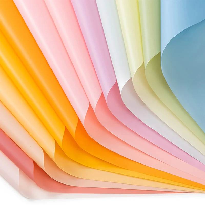 Shinewrap Factory Wholesale Cheap Pure Color Waterproof Flower Wrapping Paper Korean Good Quality Florist Gfit Packaging Paper