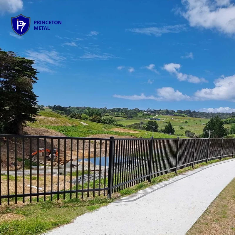 Customized metal picket panel Child Safety Pool Security Around Barrier Panels Aluminum Swimming Pool Fence