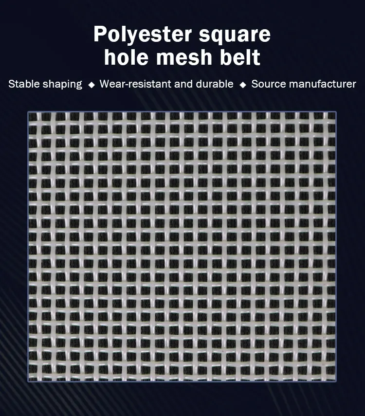 Making Press Felt for Paper Mills Sludge Dewatering Filter Polyester Spiral Linear Wire Mesh Screen Conveyor Belt