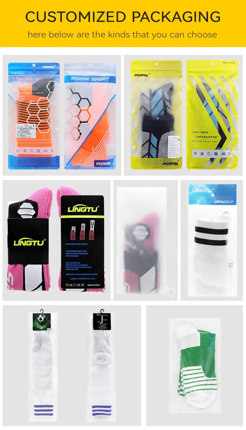 Polyester White Grip Socks custom Embroidery logo custom Sports socks with arrow pattern solid color soccer grip socks football