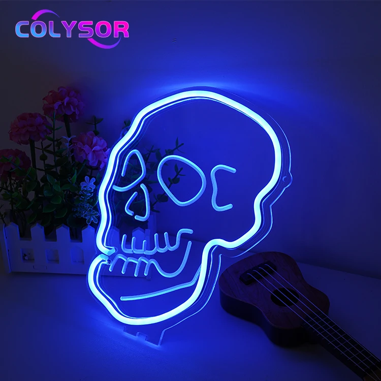 Cool Customised Halloween Personalised Custom Light Holiday Decoration Lamp Acrylic LED Neon Sign