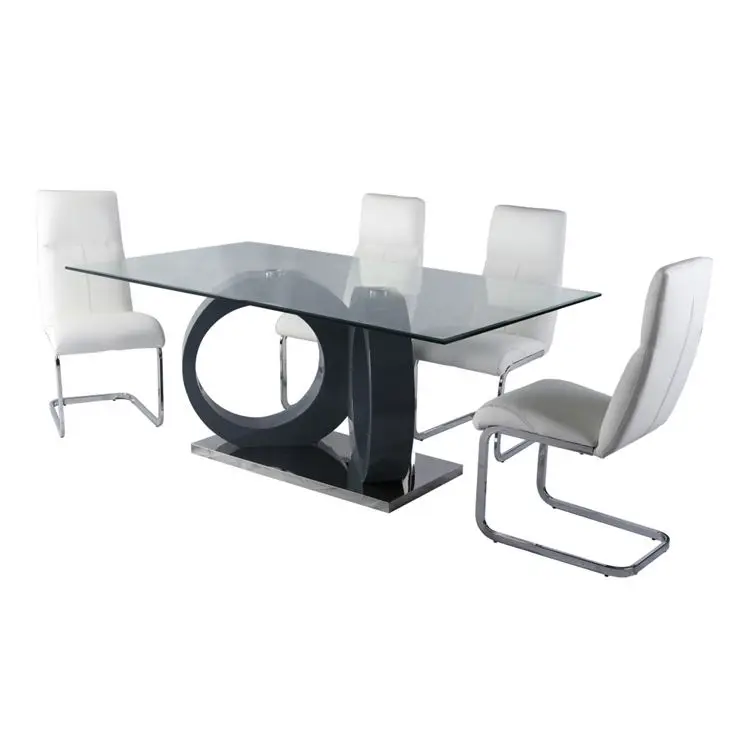 Dining Table Set YUKAI Dining Table Set Wooden Antique Wood Room Furniture Material Origin Type Model DS-011