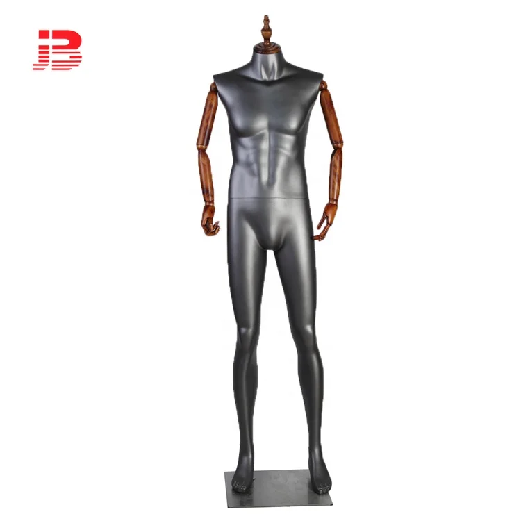 High Quality Fiberglass Sports Boys Mannequin Without Head