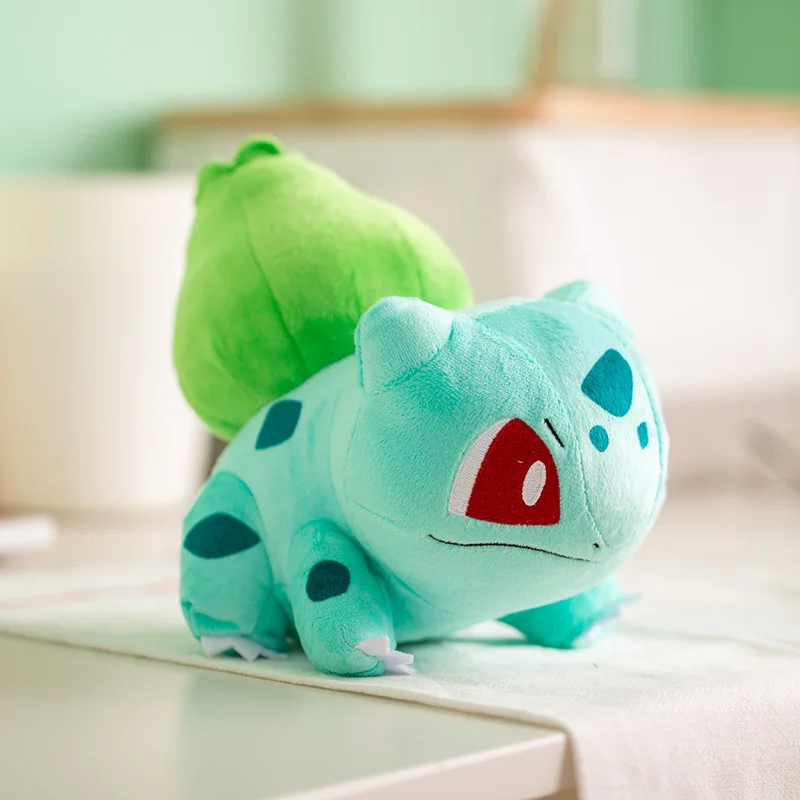 Pokemoned Plush Toys Pikachu Stuffed Animal Doll Eevee Charmander Bulbasaur Squirtle Psyduck Snorlax Lapras Xmas Kids Gift Toys