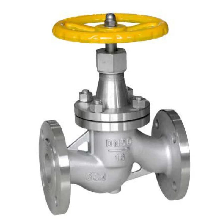 AJ41B/F PN16 PN25 PN40 WCB gray carbon steel Shut-off valve CF3 Stainless steel ammonia use stop valve