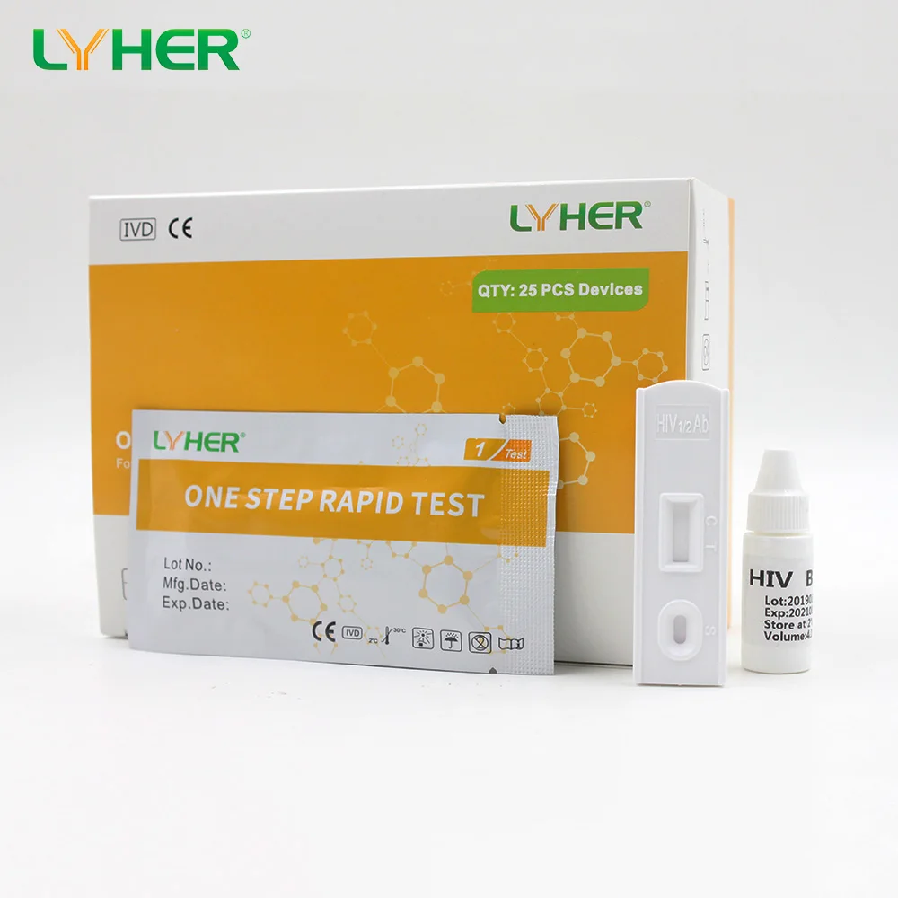 
 Набор для быстрого тестирования ВИЧ 1/2 для домашнего использования оптом  